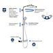 Sistem de dus cu termostat pentru montare pe perete GROHE 26507000 foto 5