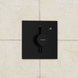 Baterie de duș &icirc;ncasabilă Hansgrohe DuoTurn E 1, negru mat (75617670) 75617670 foto 2