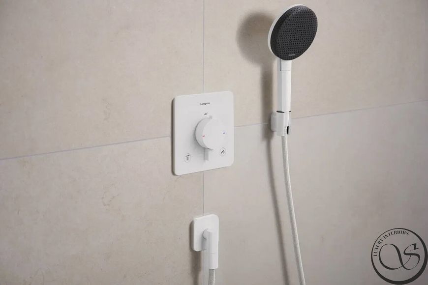 Termostat &icirc;ncastrat Hansgrohe Ecostat Comfort Q cu 2 funcții 33713700 alb mat 33713700 foto