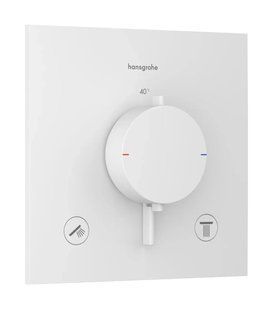 Термостат скрытого монтажа Hansgrohe Ecostat Comfort E 2 function 33711700 белый матовый 33711700 фото
