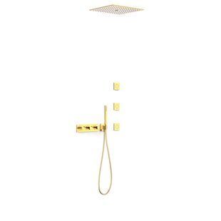 Sistem de dus Tres B-SYSTEM 30725406OR instalatie ascunsa pentru dus gold 24K 30725406OR foto