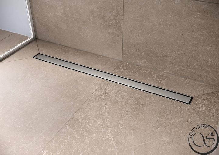 Трап для душа Hansgrohe RainDrain Compact Flat 60см, Brushed Stainless Steel (56162800) 56162800 фото