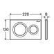 Панель смыва VIEGA PREVISTA 773779 для унитазов Visign for Style 20&nbsp;хром 773779 фото 2