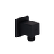Racord furtun Qtap Spojeni QT809810842857NB dreptunghiular Negru Mat 42857 foto 1