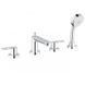 GROHE BAULOOP смеситель двухвентильный на борт ванны с душем 2511900A фото 1