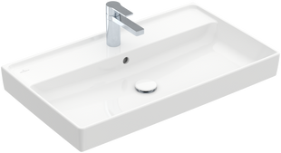 Lavoar Villeroy & Boch Collaro 4A338001, 800 x 465 x 160 mm, cu preaplin, alb alpin 4A338001 foto