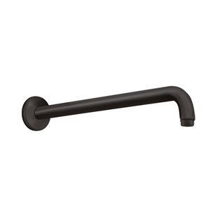 Braț de duș Hansgrohe 389 mm, negru mat (27413670) 27413670 foto