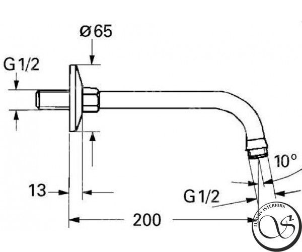 GROHE RELEXA Plus кронштейн душевой 27406000 фото