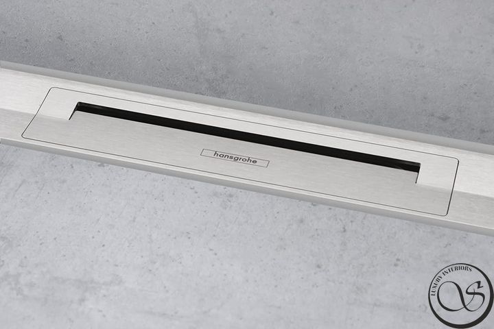 Sifon de duș Hansgrohe RainDrain Flex pentru canal (montat pe perete) 90 cm, crom (56052000) 56052000 foto