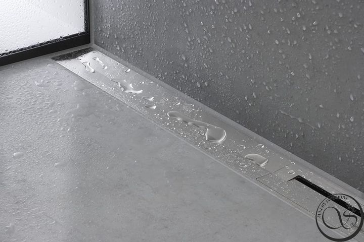 Sifon de duș Hansgrohe RainDrain Flex pentru canal (montat pe perete) 90 cm, crom (56052000) 56052000 foto
