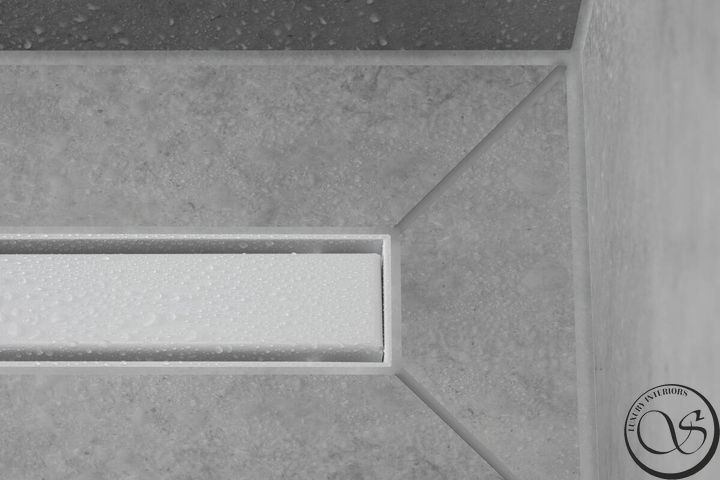 Receptor de duș Hansgrohe RainDrain Match, 700 mm, alb mat (56037700) 56037700 foto