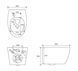 Kit instalare WC Geberit Duofix + WC suspendat IMPRESE SAFIR 458.103.00.1+115.137.11.1+i11217 458.103.00.1+115.137.11.1+i11217 foto 7