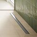 Scurgere de duș Hansgrohe RainDrain Compact Flat 80cm, oțel inoxidabil periat (56166800) 56166800 foto 1
