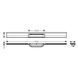 Sifon de duș Hansgrohe RainDrain Flex pentru canal (montat pe perete) 90 cm, crom (56052000) 56052000 foto 2