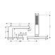 Baterie pentru cada cu 3 orificii Hansgrohe Tecturis E (73443140) 73443140 foto 2