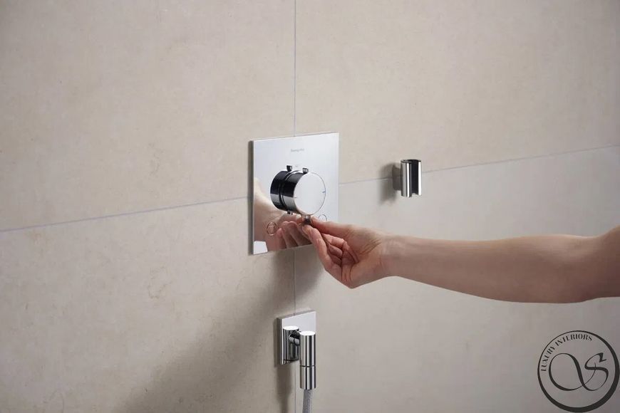 Termostat &icirc;ncastrat Hansgrohe Ecostat Comfort E cu 2 funcții 33711000 cromat 33711000 foto