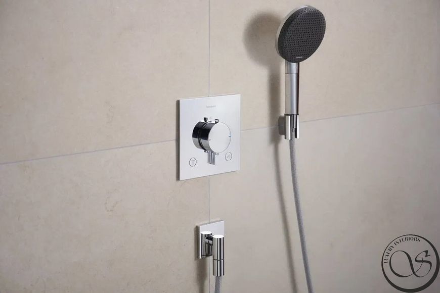 Termostat &icirc;ncastrat Hansgrohe Ecostat Comfort E cu 2 funcții 33711000 cromat 33711000 foto