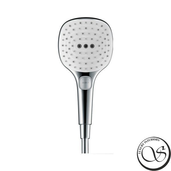 Душевой набор Hansgrohe Raindance Select E 120 3jet 160, хром/белый (26720400) 26720400 фото