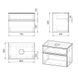 Тумба с умывальником IMPRESE BLATNA f32108Dr 80см f32108Dr фото 2
