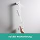 Bară de duș Hansgrohe Unica S Puro 90 cm cu furtun de 160 cm, alb mat (24405700) 24405700 foto 5