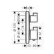 Termostat Hansgrohe Ecostat C pentru 2 ieșiri, alb mat (15758700) 15758700 foto 2