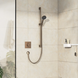 Hansgrohe Baterie ascunsă DuoTurn E 1 funcție, Bronz periat (75617140) 75617140 foto 4