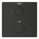 Baterie termostatica de dus incorporata 2 moduri Grohe GRT Square Dus Phantom Black 1022152430 1022152430 foto 4