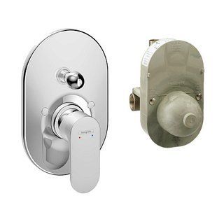 Baterie de duș &icirc;ncasabilă Hansgrohe Rebris S 72448000 foto