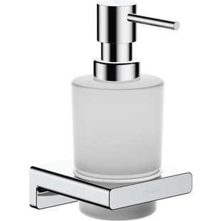 Dozator de săpun lichid Hansgrohe AddStoris 41745000, Metal/Sticlă, Crom 41765140 foto
