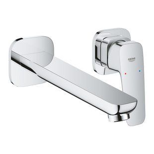 Смеситель для умывальника GROHE CUBEO 1017890000 L-size на 2отв, СМ, хром 1017890000 фото