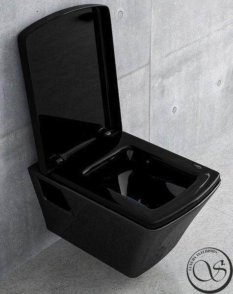 Volle Унитаз подвесной 13-88-422Black фото
