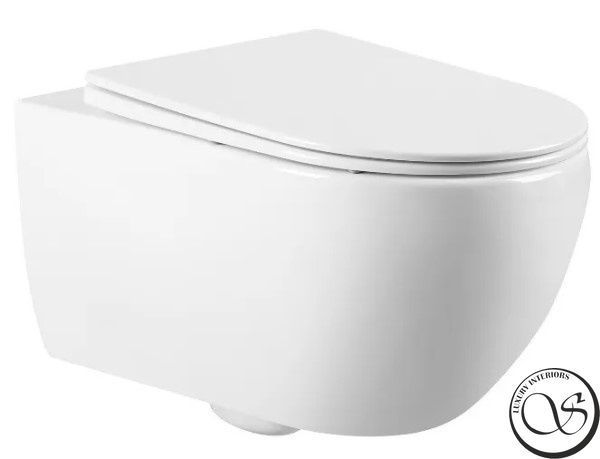 WC suspendat TOLEDO cu kit de instalare pentru WC IMPRESE 3in1 1347.001000+i8109 foto