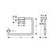 Suport prosop Hansgrohe AddStoris (41754670) 41754670 foto 2