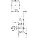 Sistem de dus Tres B-SYSTEM 30725406OPM instalatie ascunsa pentru dus 30725406OPM foto 2