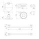 Imprese HRANICE 100014 Set de accesorii cromate 4 &icirc;n 1 100014 foto 2