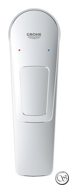 Grohe BauLoop Nou baterie de lavoar monocomandă, mărime M, gunoi de apăsare cu buton, crom (23886001) 23886001 foto