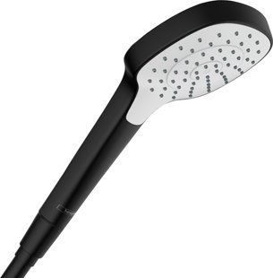 Ручной душ Hansgrohe Croma Select E 110 1jet EcoSmart 9 л/мин, Matt Black (26815670) 26815670 фото