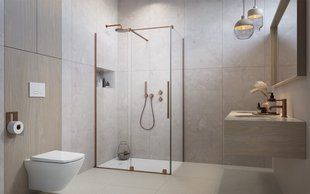 Душевая кабина Radaway FURO BRUSHED COPPER KDJ 10104472-93-01L 10104472-93-01L фото