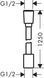 Душевой шланг Hansgrohe 28220140 Designflex 125 см бронза 28220140 фото 2
