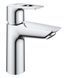 Grohe BauLoop Nou baterie de lavoar monocomandă, mărime M, gunoi de apăsare cu buton, crom (23886001) 23886001 foto 1