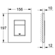 Buton de scurgere GROHE COSMO 38732KF0 negru mat 38732KF0 foto 2