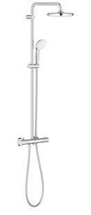 Sistem de duș Grohe BauClassic 210 cu termostat, crom (26699000) 26699000 foto