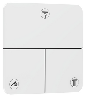 Переключатель Hansgrohe ShowerSelect Comfort Q на 3 функции, Matt White (15587700) 15587700 фото