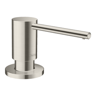Dozator de sapun lichid Hansgrohe A41 40438800 finisaj otel 40438800 foto