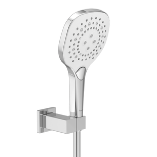 Душевой гарнитур IMPRESE BILOVEC f03800901AP (лейка, держатель, шланг PVC), хром f03800901AP фото