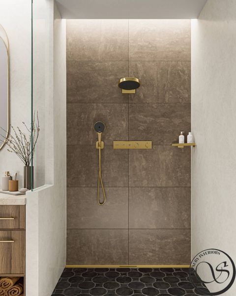 Ручной душ Hansgrohe Rainfinity Polished Gold Optic (26864990) 26864990 фото