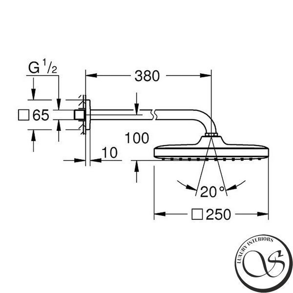 Set dus GROHE NEW TEMPESTA 26415SC1 4in1 26415SC1 foto