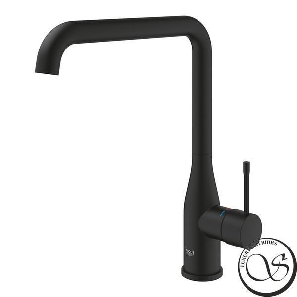 Смеситель для кухни GROHE ESSENCE 30505KF однорычажный черный матовый 30505KF0 фото Смеситель для кухни GROHE ESSENCE 30505KF однорычажный черный матовый 30505KF0 фото