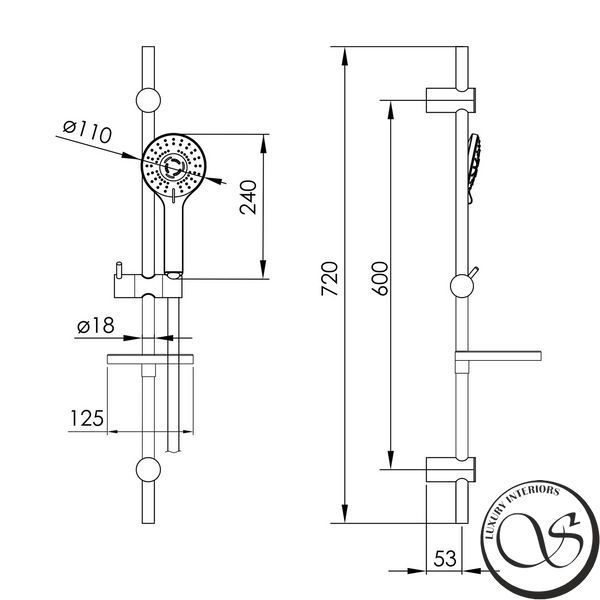 Imprese KIT 30093 Set de baterii 4 &icirc;n 1 pentru baie și bucătărie kit30093 foto