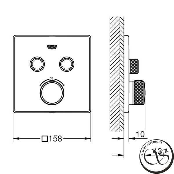 Set dus GROHE NEW TEMPESTA 26415SC1 4in1 26415SC1 foto
